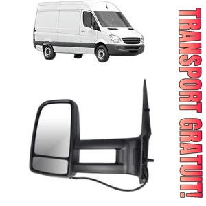 Oglinda Stanga MERCEDES-BENZ SPRINTER 3,5-t Van (B906) din 2006 - 2018, Auto, Reglaj electric, Completa
