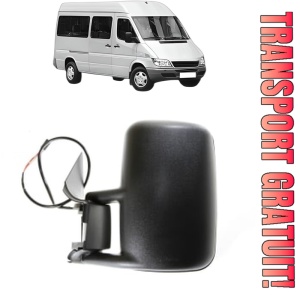 Oglinda Stanga MERCEDES-BENZ SPRINTER 3-t Bus (B903) din 1995 - 2006, Auto, Reglaj electric, Completa