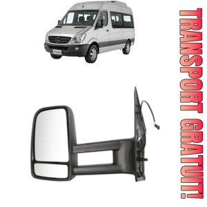 Oglinda Stanga MERCEDES-BENZ SPRINTER 3-t Bus (B906) din 2006 - 2019, Auto, Reglaj manual, Completa