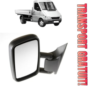 Oglinda Stanga MERCEDES-BENZ SPRINTER 3-t Platform/Chassis (B903) din 1995 - 2006, Auto, Reglaj manual, Completa