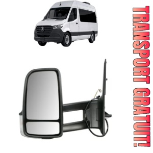 Oglinda Stanga MERCEDES-BENZ SPRINTER 3-t Tourer Bus (B907) din 2018 - 2021, Auto, Reglaj electric, Completa