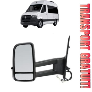 Oglinda Stanga MERCEDES-BENZ SPRINTER 3-t Tourer Bus (B907) din 2018 - 2021, Auto, Reglaj electric, Completa