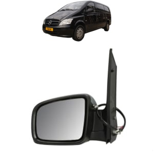 Oglinda Stanga MERCEDES-BENZ VITO / MIXTO Van (W639) din 2003 - 2014, Auto, Reglaj electric, Completa - Img 2