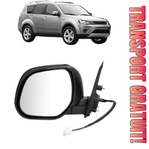 Oglinda Stanga MITSUBISHI OUTLANDER II (CW_W) din 2006 - 2012, Auto, Reglaj electric, Completa