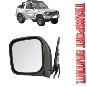 Oglinda Stanga MITSUBISHI PAJERO II Canvas Top (V2_C, V4_C) din 1990 - 2000, Auto, Reglaj electric, Completa