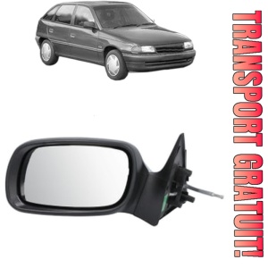 Oglinda Stanga OPEL ASTRA F CLASSIC Hatchback (T92) din 1998 - 2002, Auto, Reglaj mecanic, Completa