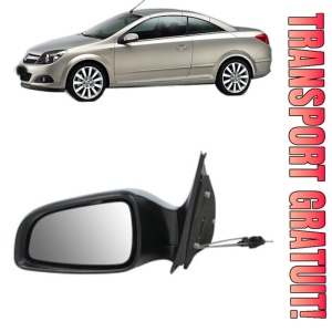 Oglinda Stanga OPEL ASTRA H TwinTop (A04) din 2005 - 2010, Auto, Reglaj mecanic, Completa