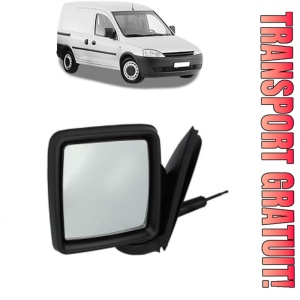 Oglinda Stanga OPEL COMBO Box Body/MPV din 2001 - 2012, Auto, Reglaj mecanic, Completa
