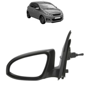 Oglinda Stanga PEUGEOT 108 din 2014 - 2018, Auto, Reglaj mecanic, Completa - Img 2