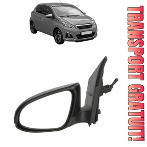 Oglinda Stanga PEUGEOT 108 din 2014 - 2018, Auto, Reglaj mecanic, Completa
