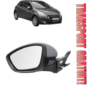 Oglinda Stanga PEUGEOT 208 Hatchback Van (CR_) din 2013 - 2019, Auto, Reglaj electric, Completa