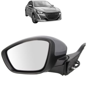 Oglinda Stanga PEUGEOT 208 II (UB_, UP_, UW_, UJ_) din 2019 - 2025, Auto, Reglaj electric, Completa - Img 2