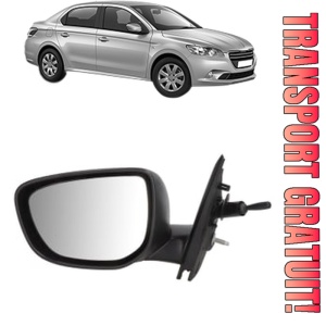 Oglinda Stanga PEUGEOT 301 din 2012 - 2018, Auto, Reglaj mecanic, Completa
