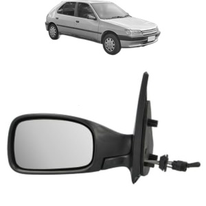 Oglinda Stanga PEUGEOT 306 Hatchback Van din 1993 - 2001, Auto, Reglaj mecanic, Completa - Img 2