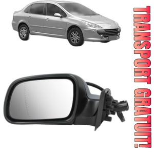 Oglinda Stanga PEUGEOT 307 Saloon din 2006 - 2012, Auto, Reglaj electric, Completa