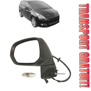 Oglinda Stanga PEUGEOT 5008 I Van (0U_) din 2009 - 2017, Auto, Reglaj electric, Completa