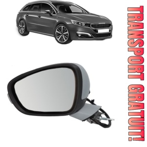 Oglinda Stanga PEUGEOT 508 SW I (8E_) din 2010 - 2018, Auto, Reglaj electric, Completa