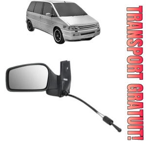 Oglinda Stanga PEUGEOT 806 Van (AF_) din 1998 - 2003, Auto, Reglaj mecanic, Completa