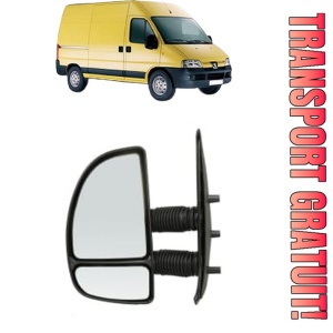 Oglinda Stanga PEUGEOT BOXER Bus (244, Z_) din 2001 - 2006, Auto, Reglaj manual, Completa