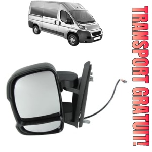Oglinda Stanga PEUGEOT BOXER Bus din 2006 - 2023, Auto, Reglaj electric, Completa