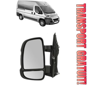 Oglinda Stanga PEUGEOT BOXER Bus din 2006 - 2023, Auto, Reglaj manual, Completa
