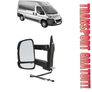 Oglinda Stanga PEUGEOT BOXER Bus din 2006 - 2023, Auto, Reglaj manual, Completa