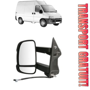 Oglinda Stanga PEUGEOT BOXER din 1994 - 2023, Auto, Reglaj electric, Completa