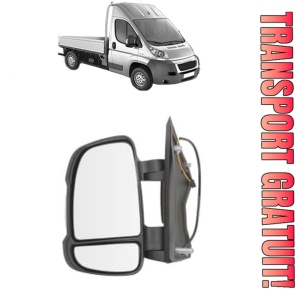 Oglinda Stanga PEUGEOT BOXER Platform/Chassis din 2006 - 2023, Auto, Reglaj manual, Completa