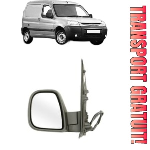 Oglinda Stanga PEUGEOT PARTNER Box Body/MPV din 2008 - 2016, Auto, Reglaj electric, Completa