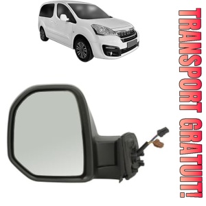 Oglinda Stanga PEUGEOT PARTNER ORIGIN Box Body/MPV (G_) din 2008 - 2015, Auto, Reglaj electric, Completa