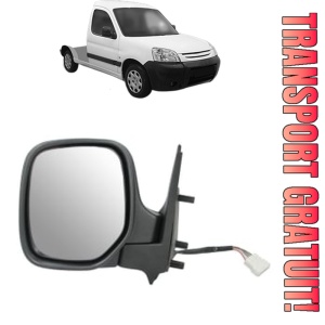 Oglinda Stanga PEUGEOT PARTNER Platform/Chassis (5_, G_) din 1997 - 2008, Auto, Reglaj electric, Completa
