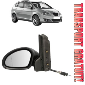 Oglinda Stanga SEAT ALTEA din 2004 - 2015, Auto, Reglaj mecanic, Completa