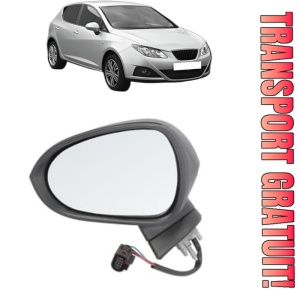 Oglinda Stanga SEAT IBIZA IV (6J5, 6P1) din 2008 - 2017, Auto, Reglaj electric, Completa