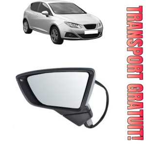 Oglinda Stanga SEAT IBIZA IV (6J5, 6P1) din 2008 - 2017, Auto, Reglaj electric, Completa
