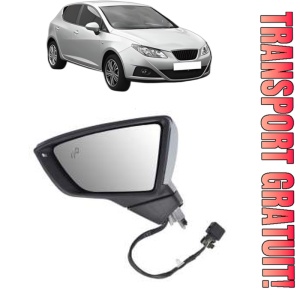 Oglinda Stanga SEAT IBIZA IV (6J5, 6P1) din 2008 - 2017, Auto, Reglaj electric, Completa