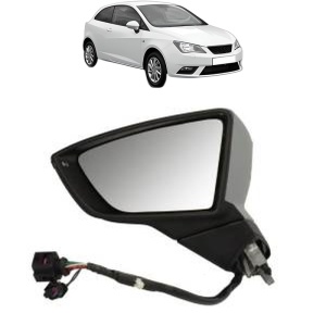 Oglinda Stanga SEAT IBIZA IV SC (6J1, 6P5) din 2008 - 2016, Auto, Reglaj electric, Completa - Img 2