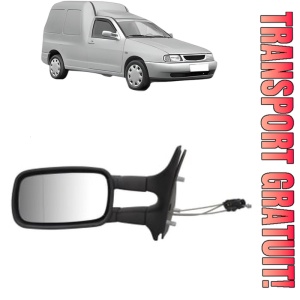 Oglinda Stanga SEAT INCA (6K9) din 1995 - 2003, Auto, Reglaj mecanic, Completa