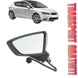 Oglinda Stanga SEAT LEON (5F1) din 2012 - 2020, Auto, Reglaj electric, Completa