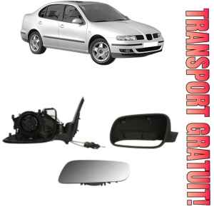 Oglinda Stanga SEAT TOLEDO II (1M2) din 1998 - 2006, Auto, Reglaj mecanic, Completa