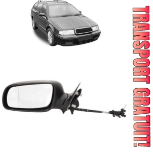 Oglinda Stanga SKODA OCTAVIA I Estate Van (1U5) din 2000 - 2010, Auto, Reglaj mecanic, Completa