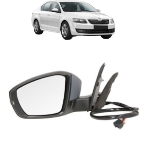 Oglinda Stanga SKODA OCTAVIA III (5E3, NL3, NR3) din 2012 - 2020, Auto, Reglaj electric, Completa - Img 2