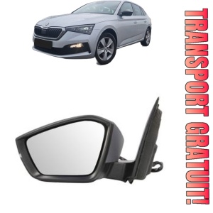 Oglinda Stanga SKODA SCALA (NW1) din 2019 - 2020, Auto, Reglaj electric, Completa