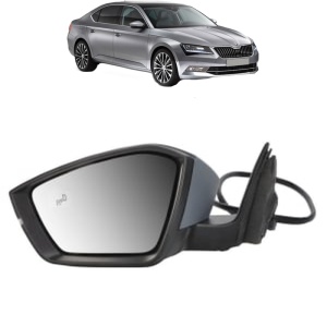 Oglinda Stanga SKODA SUPERB III (3V3) din 2015 - 2024, Auto, Reglaj electric, Completa - Img 2