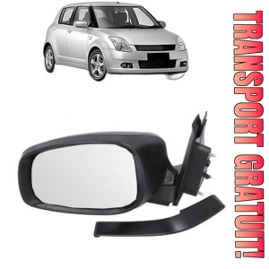 Oglinda Stanga SUZUKI SWIFT III (MZ, EZ) din 2005 - 2015, Auto, Reglaj manual, Completa