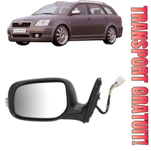 Oglinda Stanga TOYOTA AVENSIS Estate (_T25_) din 2003 - 2008, Auto, Reglaj electric, Completa