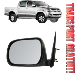 Oglinda Stanga TOYOTA HILUX VII Pickup (_N1_, _N2_, _N3_) din 2004 - 2015, Auto, Reglaj manual, Completa