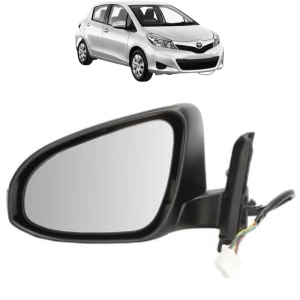 Oglinda Stanga TOYOTA YARIS (_P13_) din 2010 - 2020, Auto, Reglaj electric, Completa - Img 2