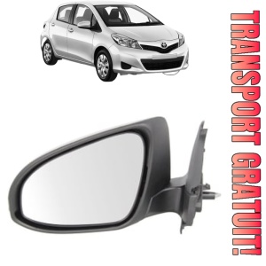 Oglinda Stanga TOYOTA YARIS (_P13_) din 2010 - 2020, Auto, Reglaj manual, Completa