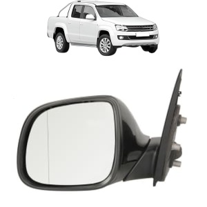 Oglinda Stanga Volkswagen AMAROK (2HA, 2HB, S1B, S6B, S7A, S7B, AGD) din 2010 - 2022, Auto, Reglaj manual, Completa - Img 2
