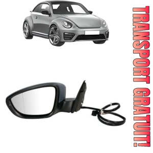 Oglinda Stanga Volkswagen BEETLE (5C1, 5C2) din 2011 - 2019, Auto, Reglaj electric, Completa